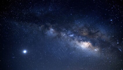 Obraz premium Milky Way Galaxy Night Sky