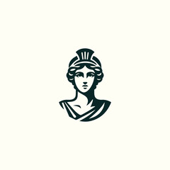 Roman lady logo