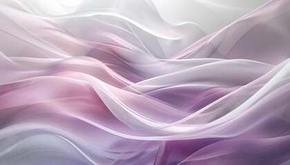 Delicate, flowing fabric with soft color transitions.