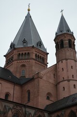 View of the St. Martin's Cathedral in Mainz