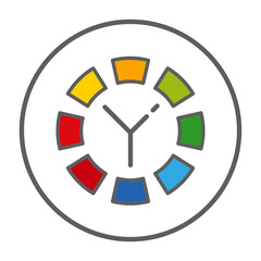 Minimal Line Pictograms for UX Panels and Service Design