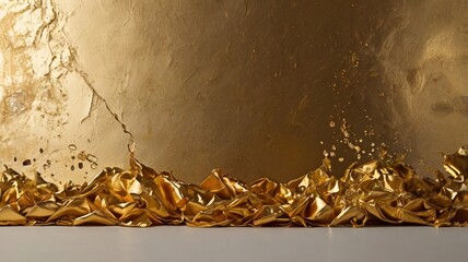 Gold texture motive background