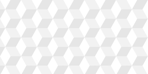 Abstract geometric white and gray background seamless mosaic and low polygon triangle texture wallpaper. Triangle shape retro wall grid pattern geometric ornament tile vector square element.