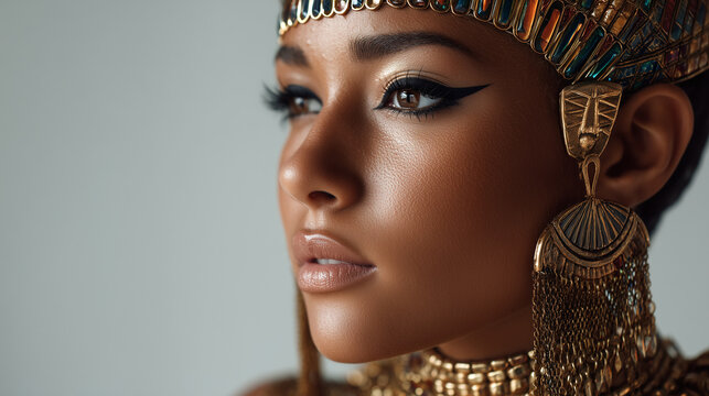 Egyptian Girl Eye Makeup