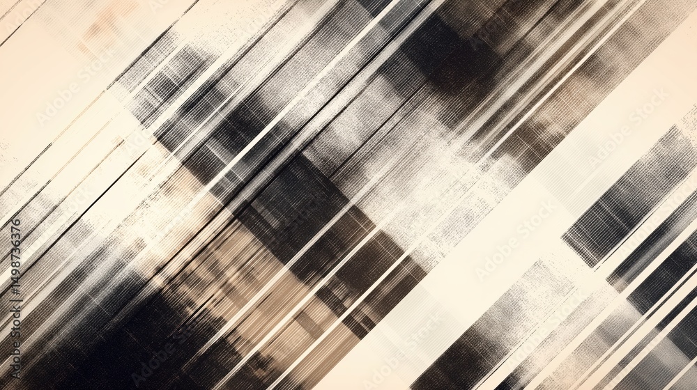 Poster dynamic diagonal lines intersecting in abstract artistic composition