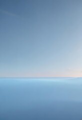 Fototapeta premium Gentle light blue gradient, peaceful sky-like abstract, calming smooth texture , pastel, cloud, air