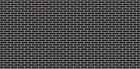 Fototapeta premium abstract black block brickwork wall concrete grunge background 