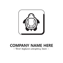 Turtle logo design vector illustration