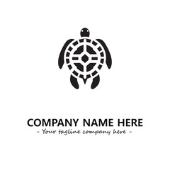 Turtle logo design vector illustration