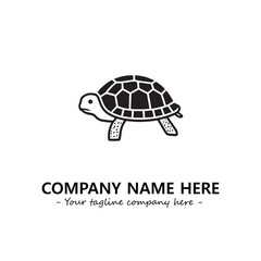 Turtle logo design vector illustration