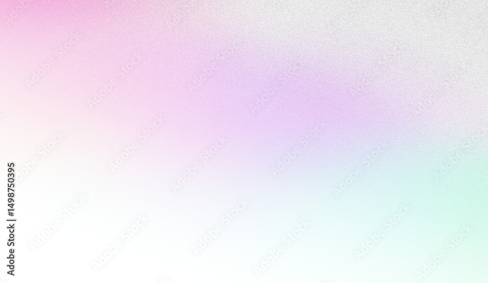 Poster Abstract colorful gradient background with pixelated texture.