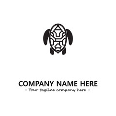 Turtle logo design vector illustration