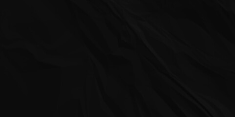 Obraz premium Dark black crumpled paper background. old paper wrinkle texture pattern. cardboard wrinkled arts craft and Seamless black crumpled paper. 