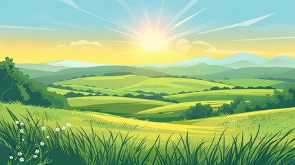 Verdant Horizons of the Chronoscape (1)
