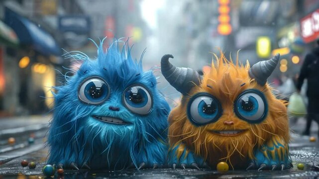 cute monsters hellowen
