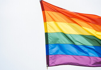 Pride Flag in Summer