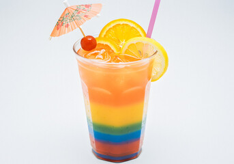 Rainbow Cocktail