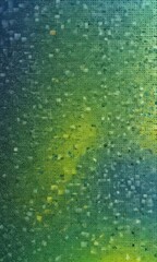 Abstract geometric halftone backdrop in blue, green, and yellow  , shape, website, circles