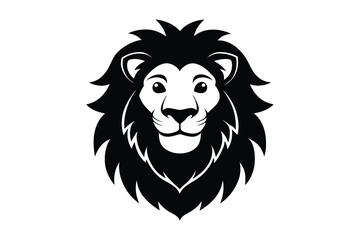 lion head icon vector illustration isolated on white background
