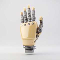 3D icon of a smart glove with hand gesture control, enabling effortless navigation with gestures