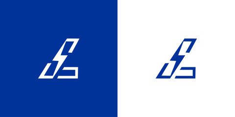 Creative Letter L Logo with Electricity, Illustration, Design Inspiration, Vector, Icon
