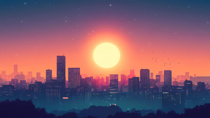 Lo-Fi music picture The background that goes well with the lo-fi music genre Generative AI	
