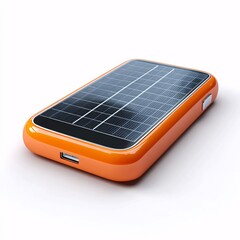 3D icon for a solar-powered bank, providing energy on the go.