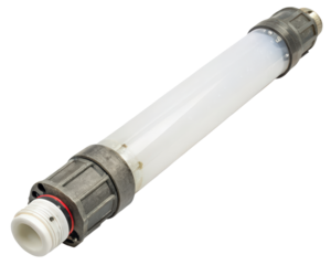 Clear water filter cartridge designed for efficient purification use on a transparent background