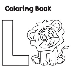  black and white drawing For children to learn to color according to the picture.