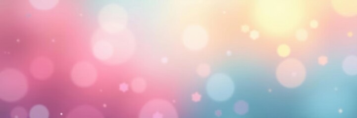 Fuzzy, hazy blend; pink, light blue, pale yellow , texture, blurred