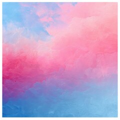 Obraz premium A soft, pastel blend of pink and blue hues.