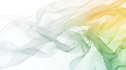 Elegant Flow of Colorful Waves in Soft Gradient Background