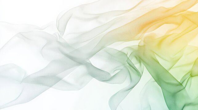 Elegant Flow of Colorful Waves in Soft Gradient Background