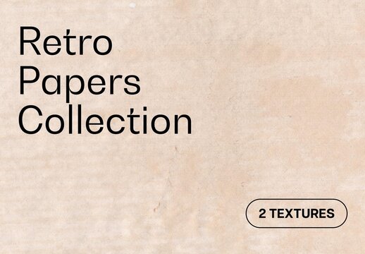 Retro Brown Paper Overlays