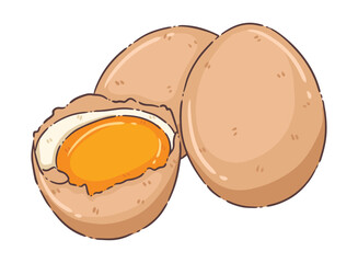 vector illustration of eggs