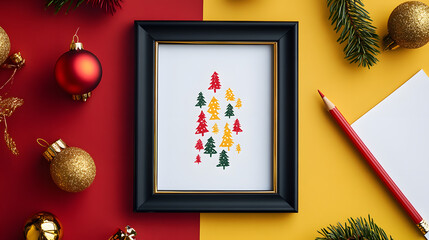 christmas, decoration, tree, holiday, celebration, ornament, winter, xmas, bell, season, gold, toy, gift, ball, decor, snow, december, hanging, ribbon, christmas tree, year, santa, red, new, new year