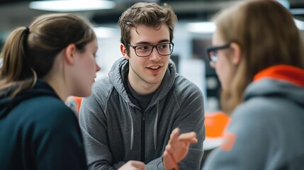 Engaging Collaborative Discussion Among Young Students in a Modern Educational Setting