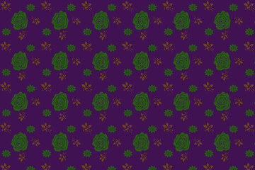 Abstract seamless floral pattern on pink background. Textile pattern.