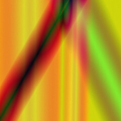 Dynamic color abstract composed of blended vibrant hues, evoking a sense of energy and movement. The image is a striking visual representation of color theory, with layers of luminosity.