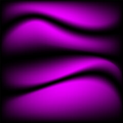 Dark colorful wavy background with abstract purple waves