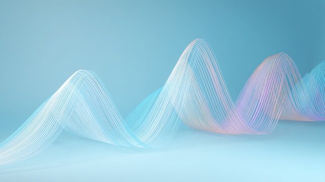 A beautiful wave of light emitting energies and vibrancy creating a stunning visual display of color