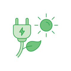 Green Energy Vector icon