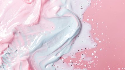 Pastel Background for Skincare and Beauty Product Promotions – Soft and Elegant Backdrop for Cosmetic Advertising