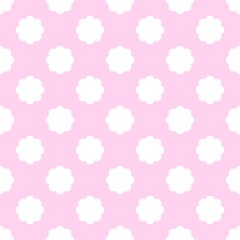 Beautiful white flower patterns are perfect for screen printing on product surfaces.