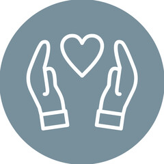 Fototapeta premium Self Care Icon