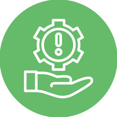 Risk Management Icon