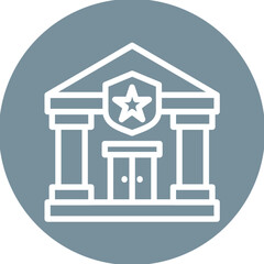 Police Station Icon