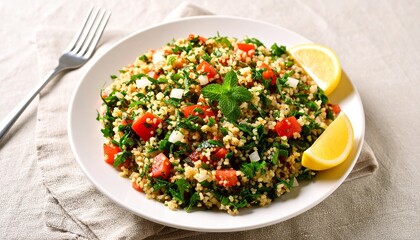 Refreshing Tabbouleh Salad Recipe A Healthy and Flavorful Mediterranean Dish