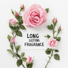 Long-lasting fragrance backgrounds with flowers, such as Sunflower, black daisy orchid, zucchini, and chrysanthemums on different colored backgrounds.