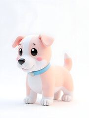 3D cute cartoon animal image IP mascot illustration
